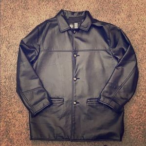 Used men’s soft leather jacket